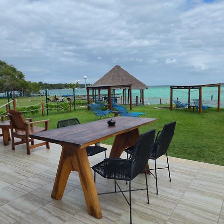 Blue Caribe Bacalar Front Lagoon Exterior photo