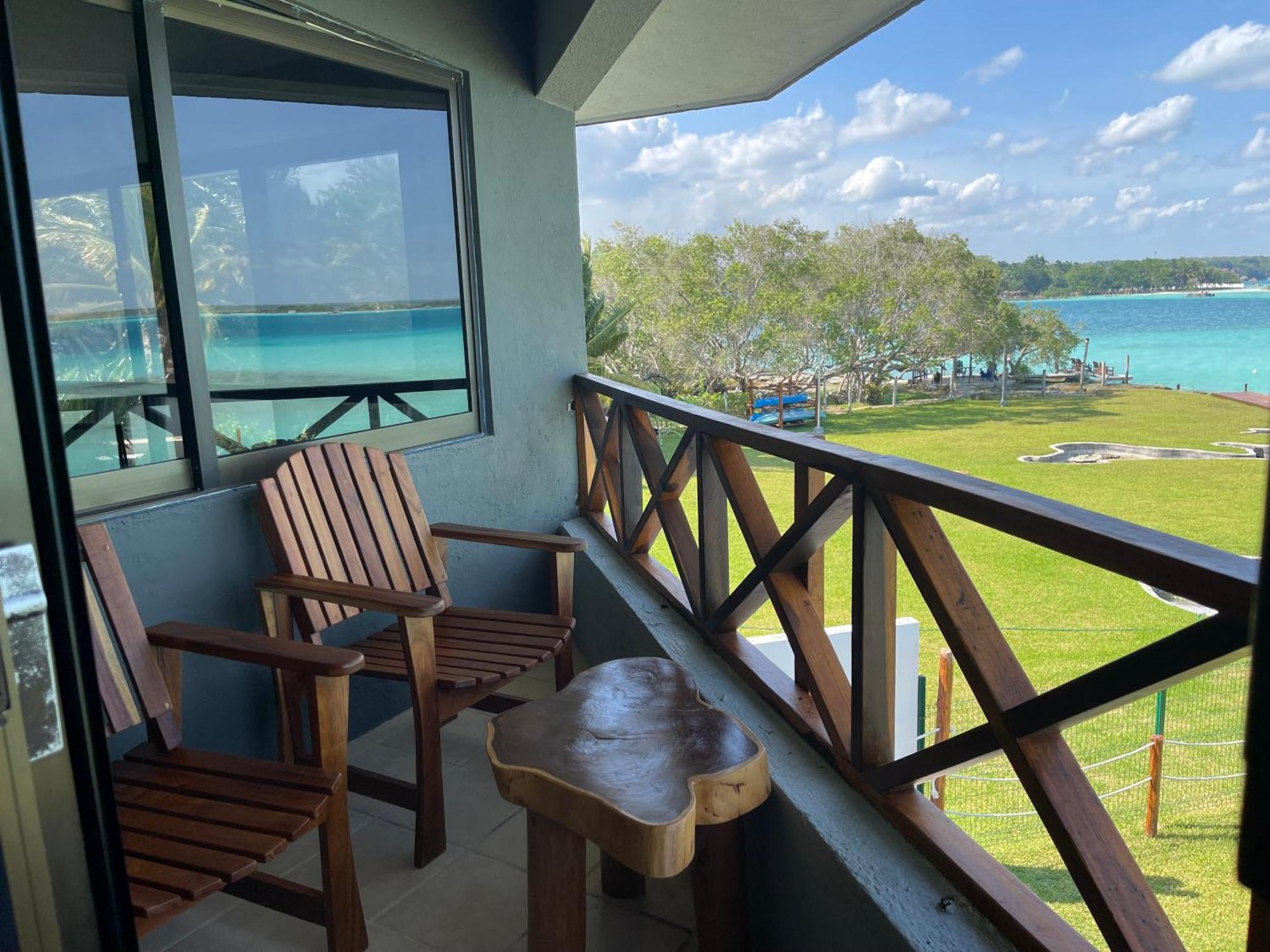Blue Caribe Bacalar Front Lagoon Exterior photo