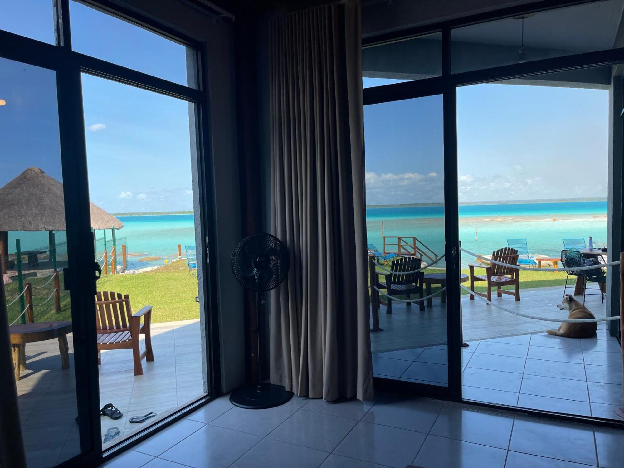 Blue Caribe Bacalar Front Lagoon Exterior photo