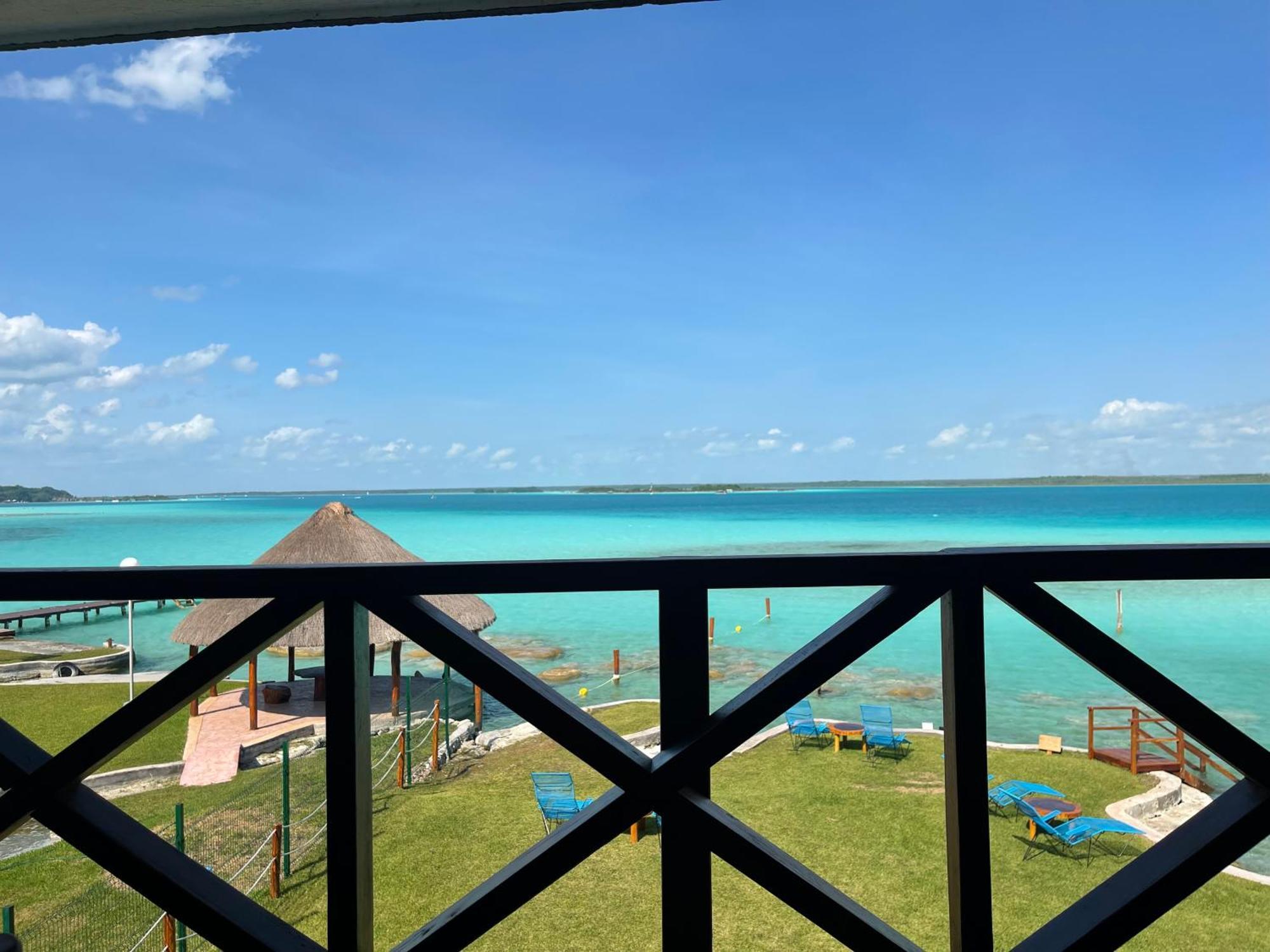 Blue Caribe Bacalar Front Lagoon Exterior photo
