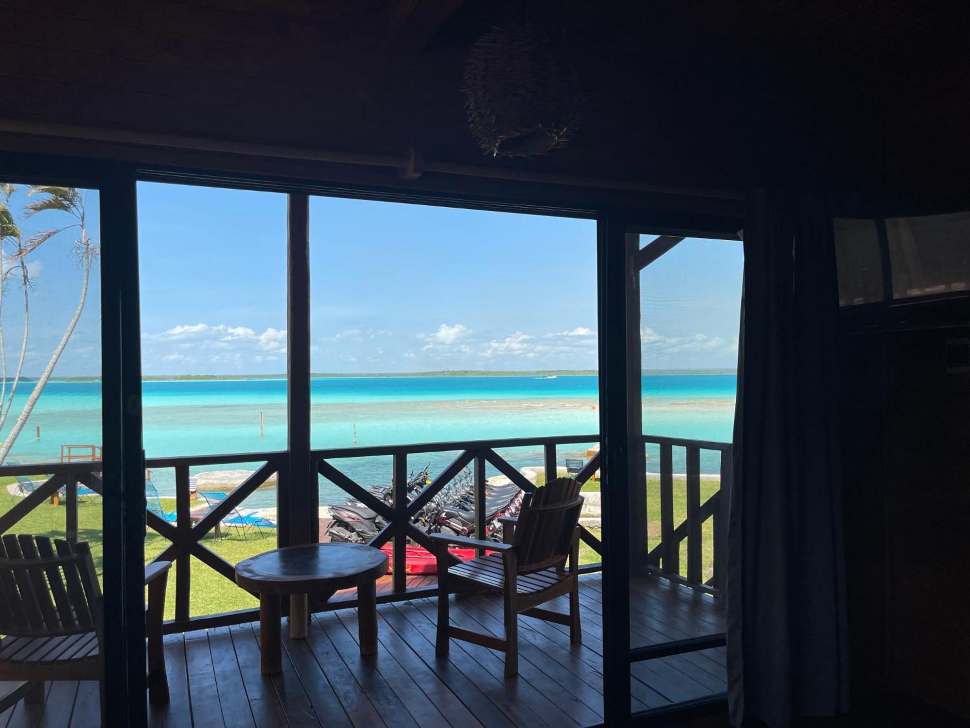 Blue Caribe Bacalar Front Lagoon Exterior photo
