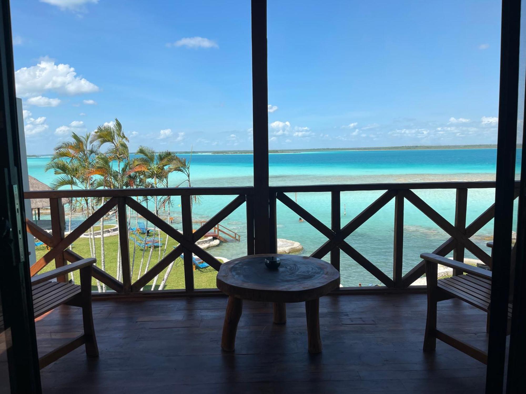 Blue Caribe Bacalar Front Lagoon Exterior photo