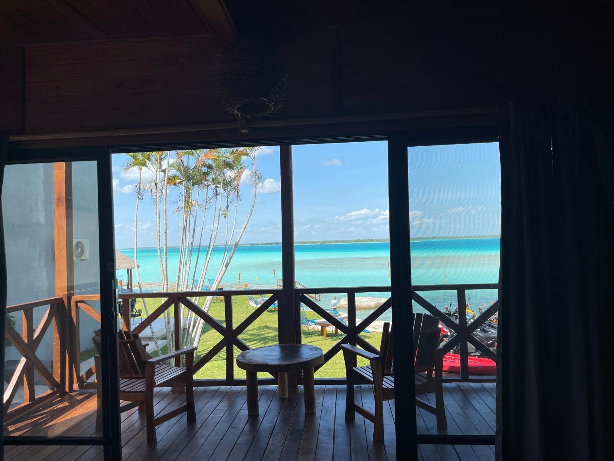 Blue Caribe Bacalar Front Lagoon Exterior photo