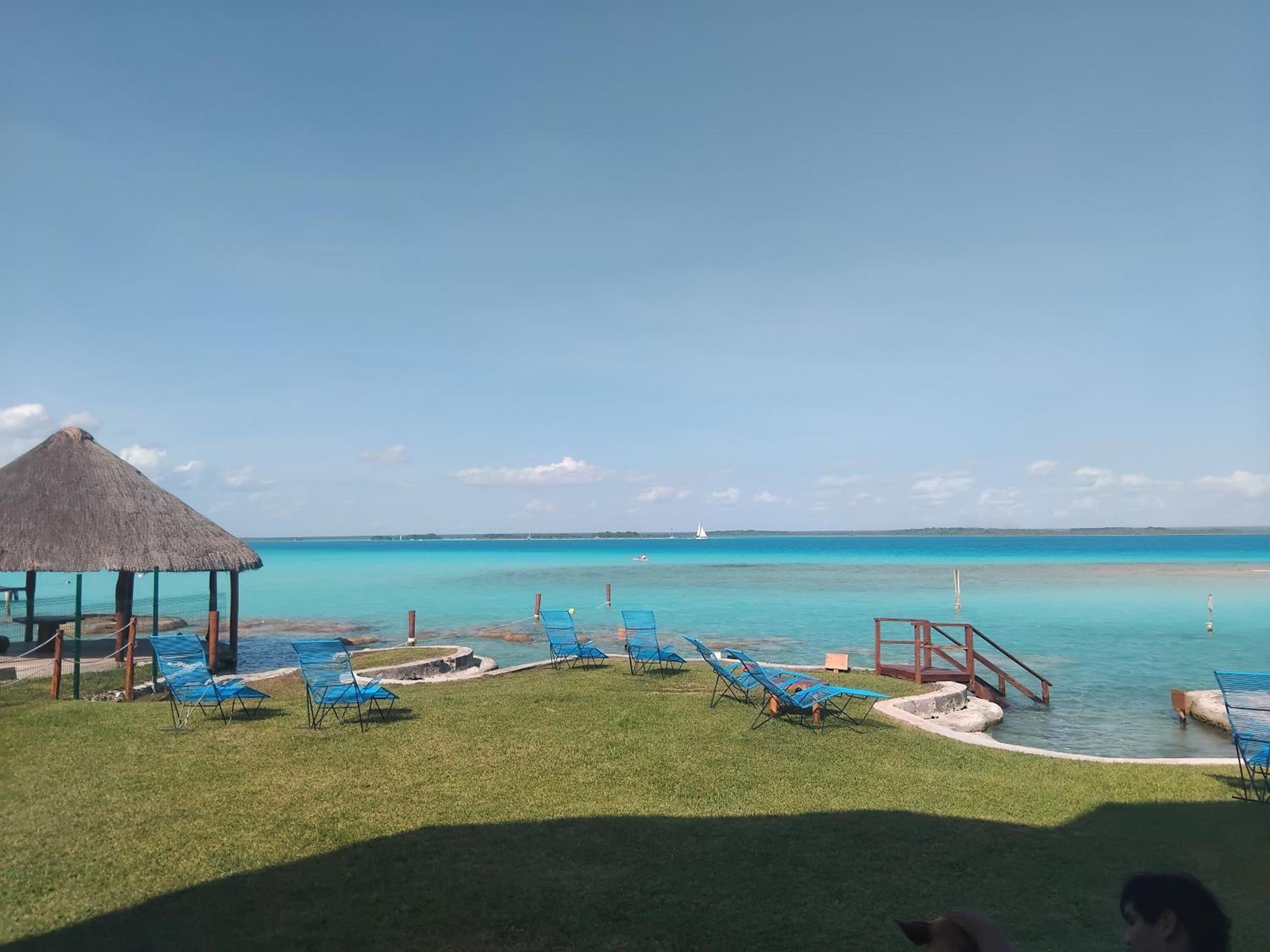 Blue Caribe Bacalar Front Lagoon Exterior photo