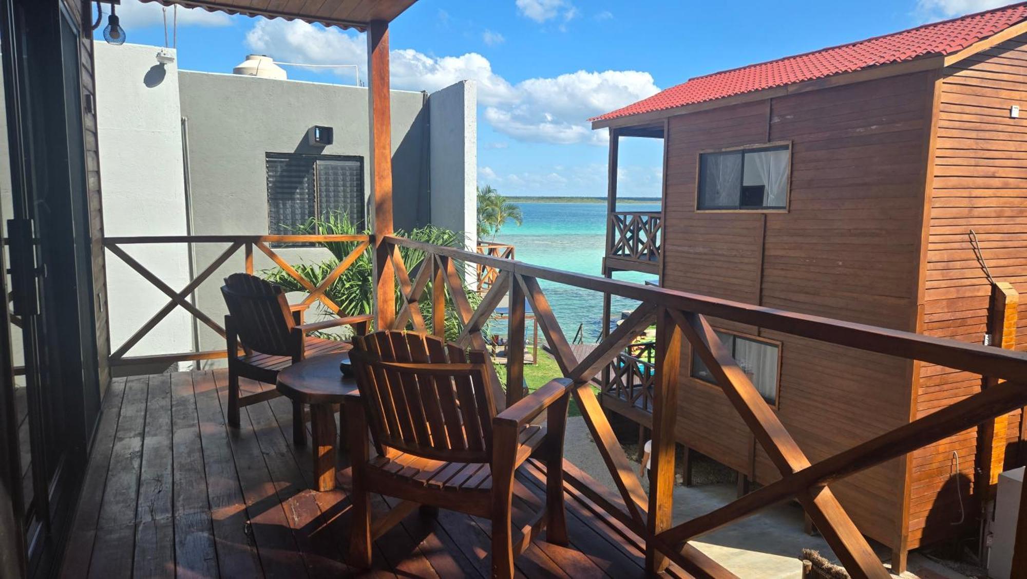 Blue Caribe Bacalar Front Lagoon Exterior photo
