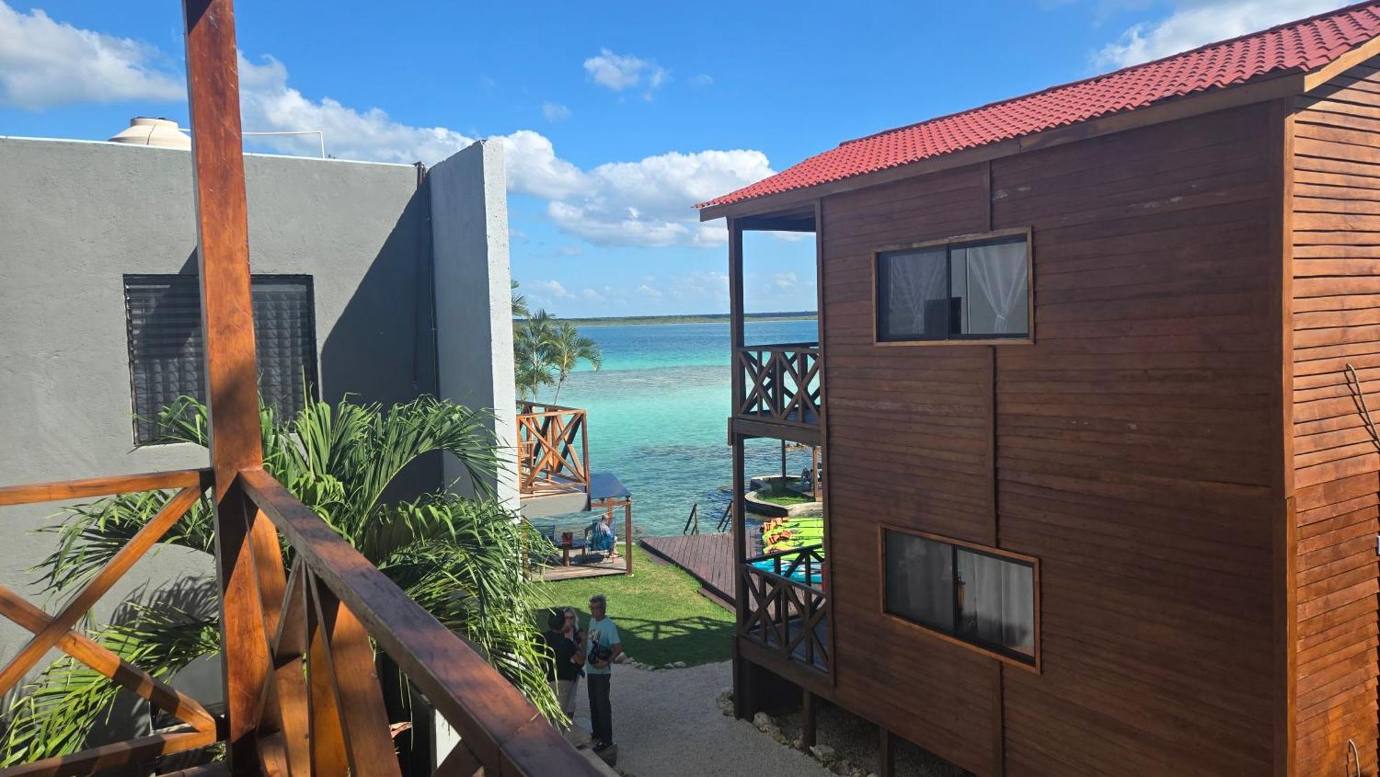 Blue Caribe Bacalar Front Lagoon Exterior photo